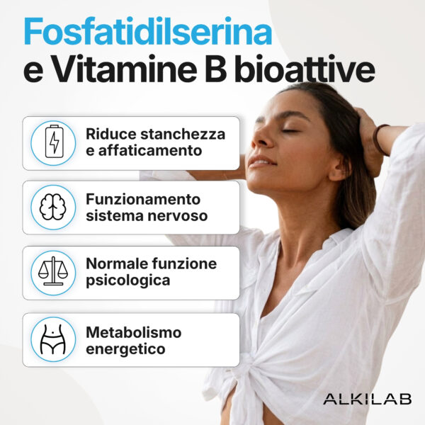 Fosfatidilserina con Vitamine B - bioattive